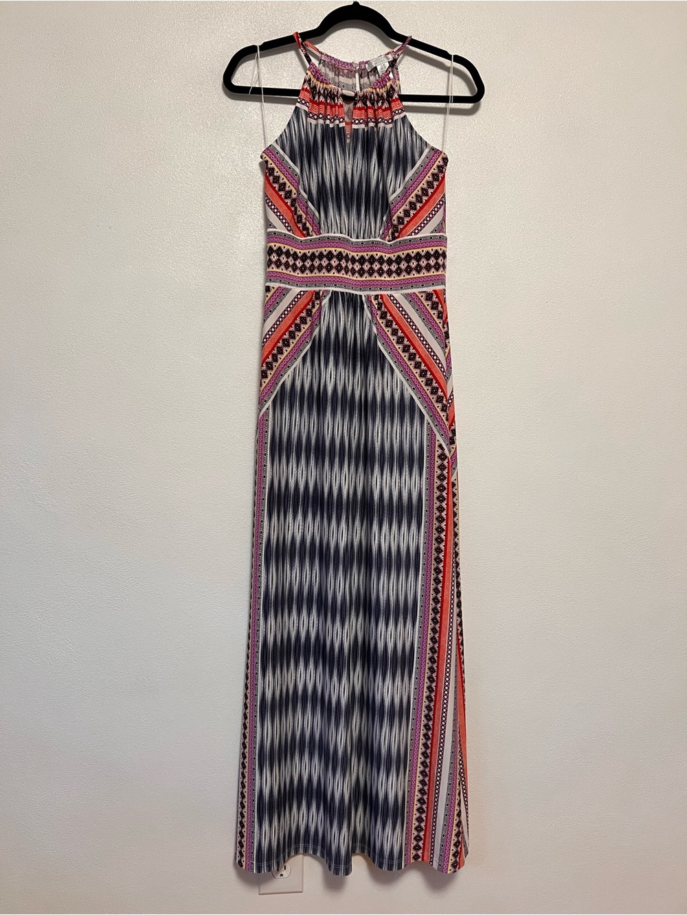 Brand New London Times Ikat Maxi Dress
